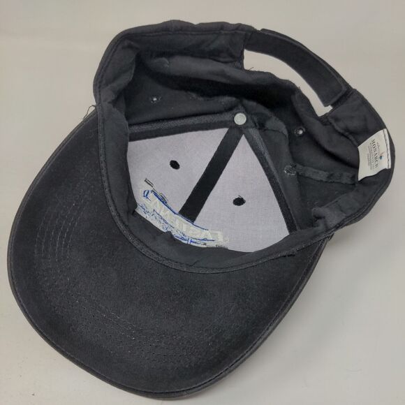 Fastenal Racing Strapback Hat Black OSFA Embroidered Logo Monarch - Picture 6 of 8